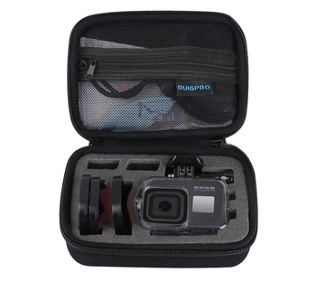 GoPro Hero8 Black kiegészítőket tartalmazó készlet: víz alatti ház, szűrők, tárolótáska, edzett üveg kijelzővédő