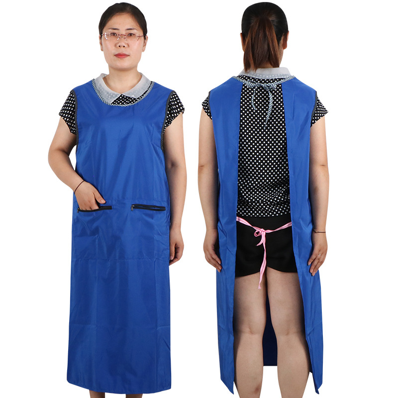 Unisex kuhinjski prsluk-vest za kuhinju kod kuće, protiv prljavštine, prozračan, vodootporan, višebojan zaštitni radni odjev