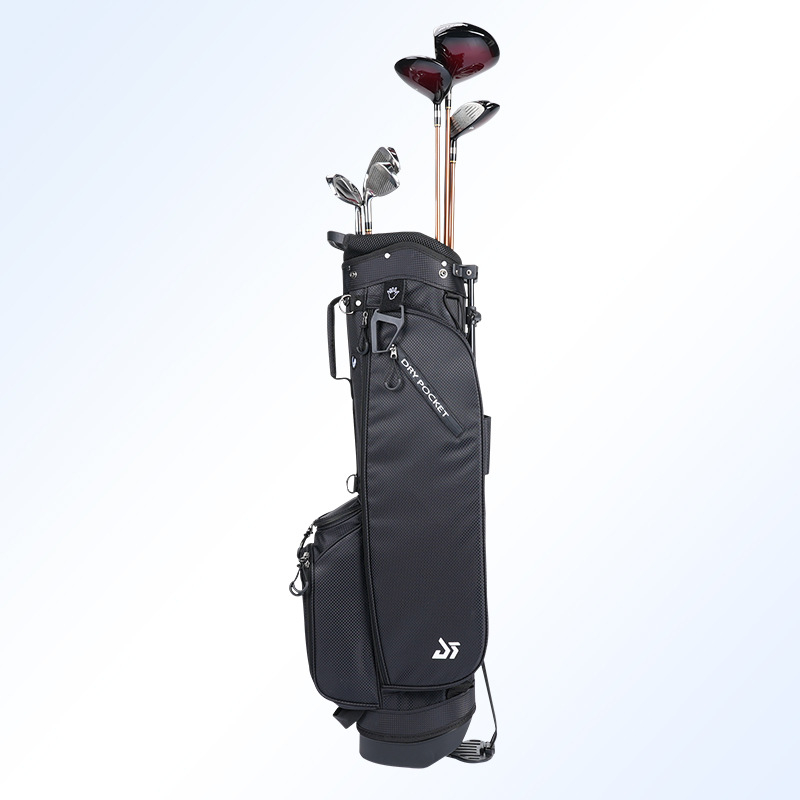 Ifjúsági golf állványos táska, PU könnyű, vízálló, uniszex