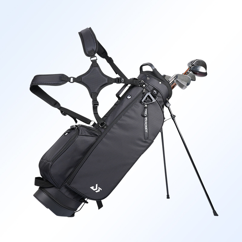 Ifjúsági golf állványos táska, PU könnyű, vízálló, uniszex