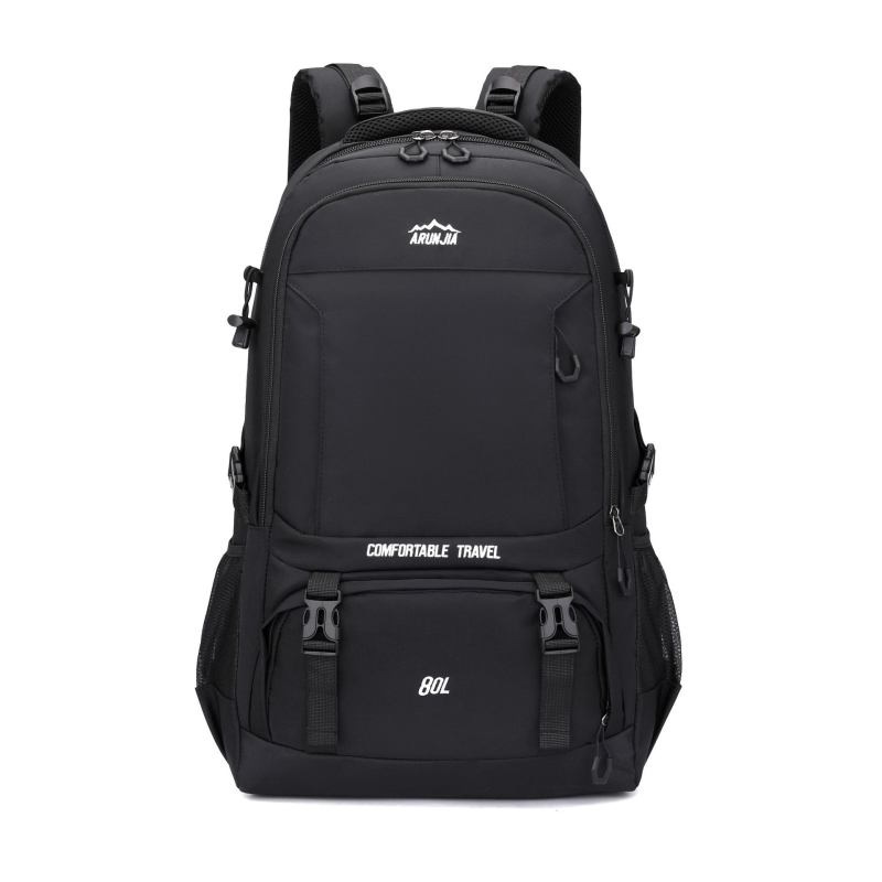 Nový outdoorový batoh pre turistiku s veľkou kapacitou na dlhé cesty, unisex, nepremokavý nylon