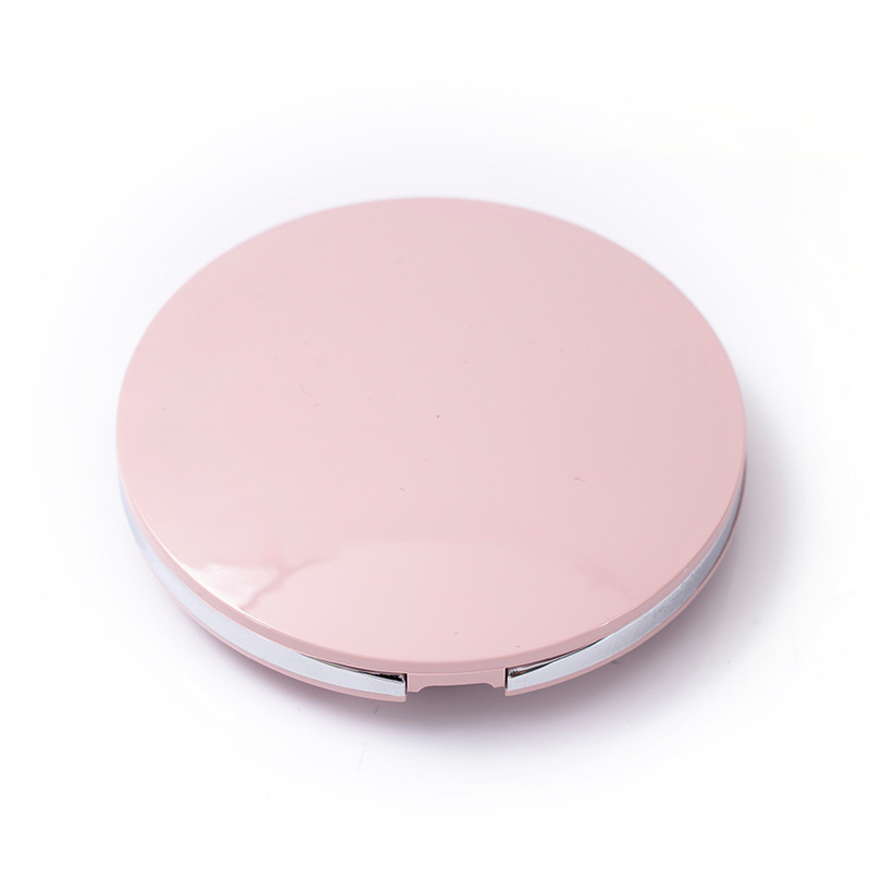Új mini hordozható LED világító sminktükör, kör alakú, összecsukható