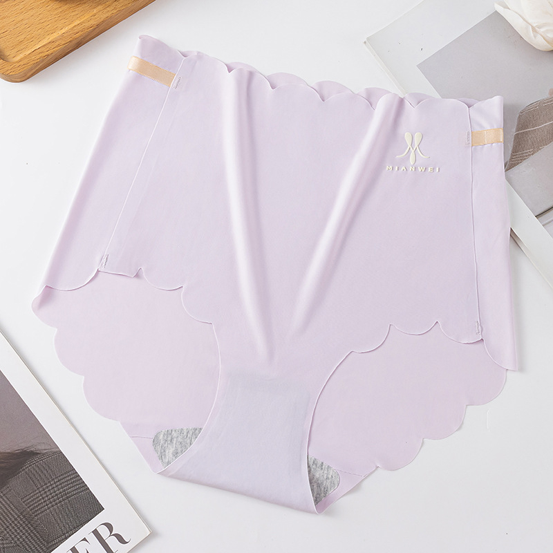 Žensko donje rublje od ice silk s visokim strukom, plus veličina, ultra tanko, prozračno za ljeto