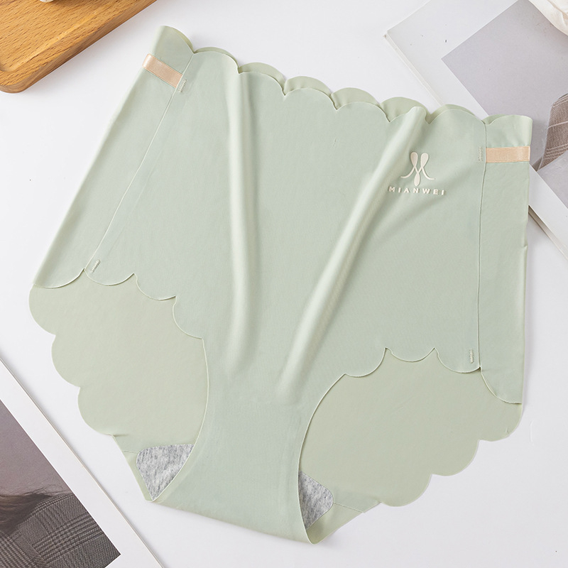 Žensko donje rublje od ice silk s visokim strukom, plus veličina, ultra tanko, prozračno za ljeto