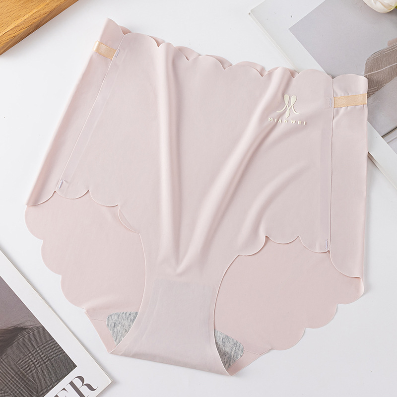 Žensko donje rublje od ice silk s visokim strukom, plus veličina, ultra tanko, prozračno za ljeto