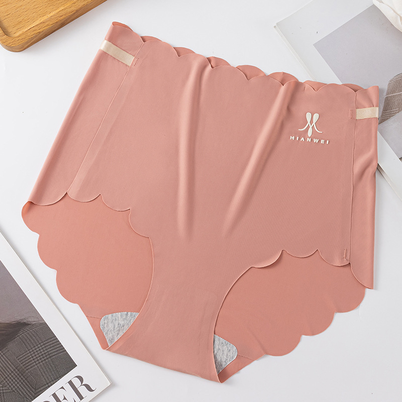 Žensko donje rublje od ice silk s visokim strukom, plus veličina, ultra tanko, prozračno za ljeto