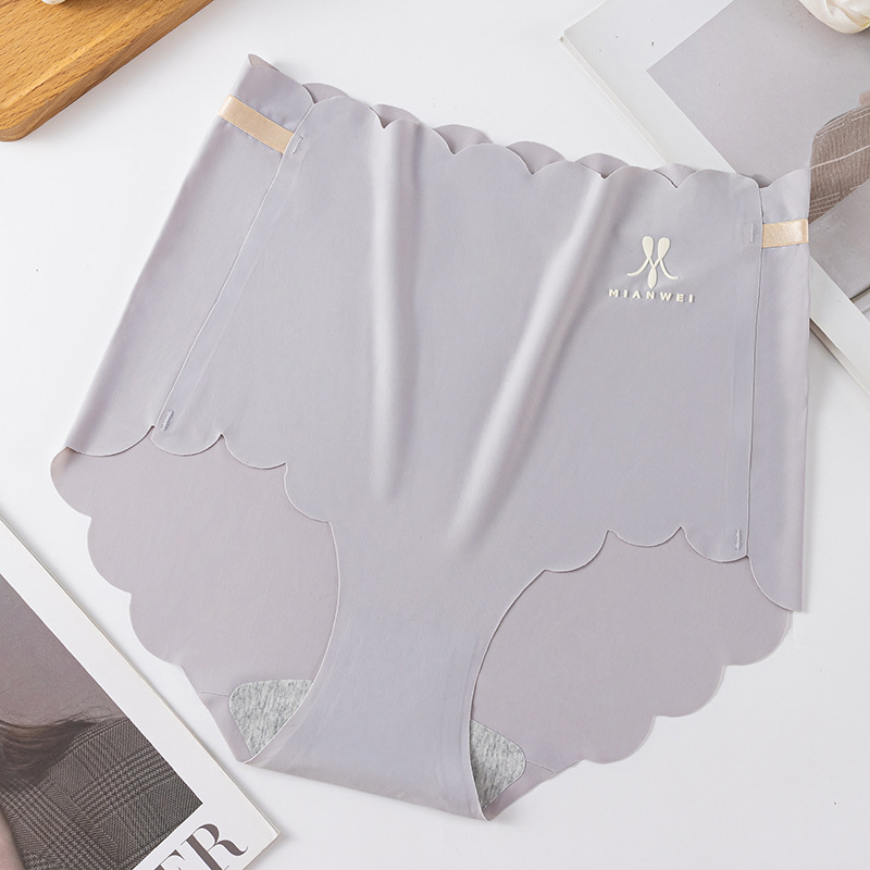 Žensko donje rublje od ice silk s visokim strukom, plus veličina, ultra tanko, prozračno za ljeto