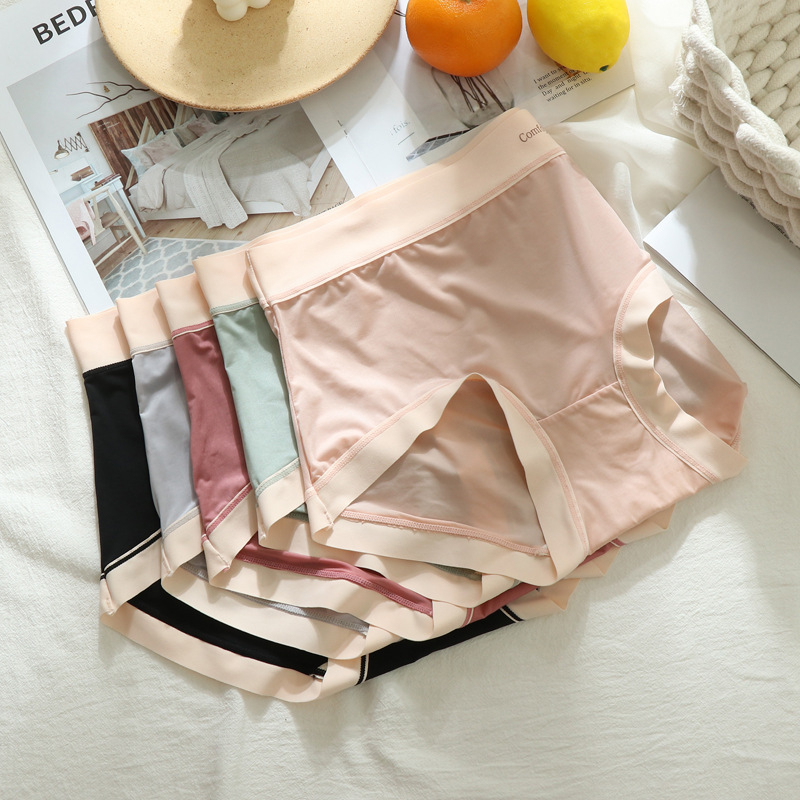 Plus-size jednodelne gaćice od ice silk, visokim strukom, brzo sušeće, bez šavova, oblikovanje trbuha, za fitness i jogu, trokutasti kroj, tanak