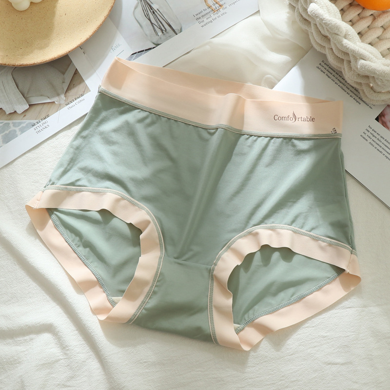 Plus-size jednodelne gaćice od ice silk, visokim strukom, brzo sušeće, bez šavova, oblikovanje trbuha, za fitness i jogu, trokutasti kroj, tanak