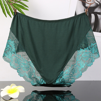 Ženske gaćice Ice Silk, visokog struka, čipka, kroj od modalne pamuka u preponama