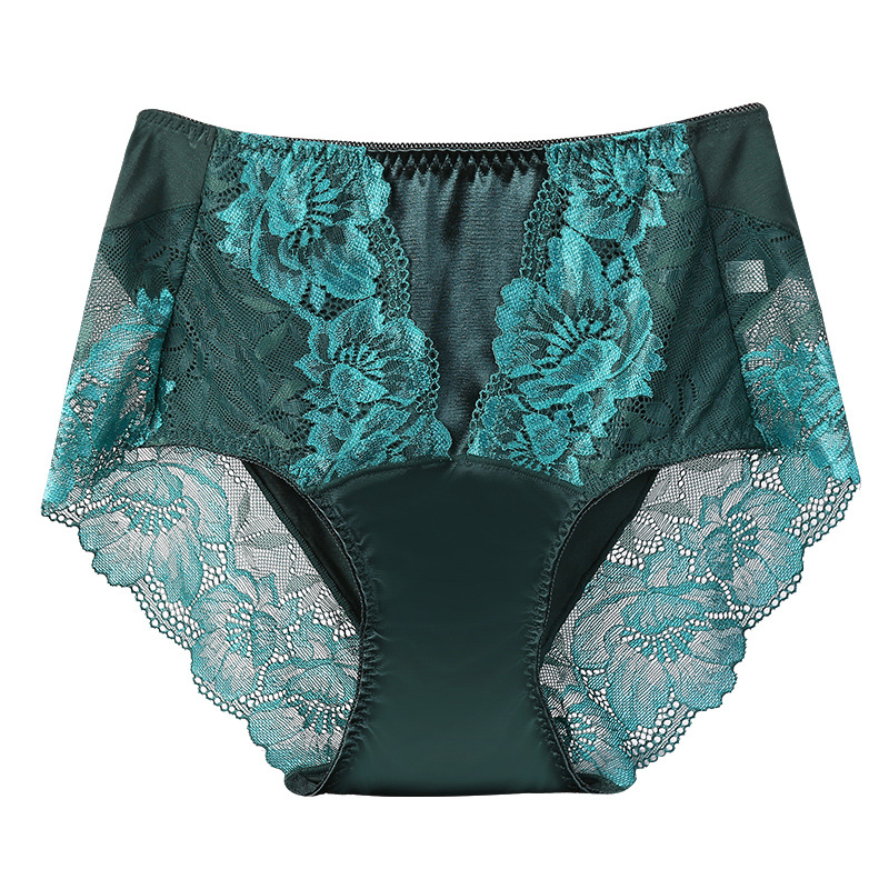Ženske gaćice Ice Silk, visokog struka, čipka, kroj od modalne pamuka u preponama