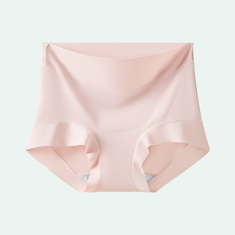 2025 nova ženska gaćice Ice Silk visokim strukom, s pamukom podstavom u području prepona, produženi prepona, plus size, lagane ljetne šortse