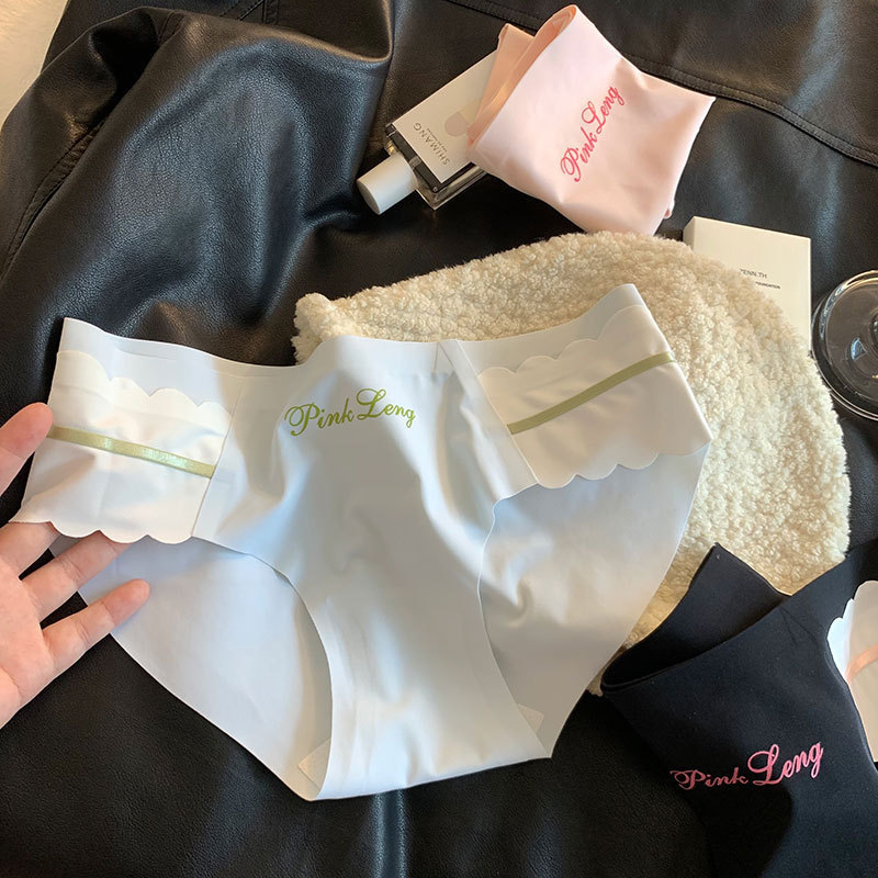 Nova ženska bezšivna gaćica u japanskom stilu, seksi srednji pojas, jednostavan kroj, od ice silk materijala