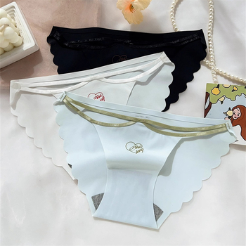 Bešavne ženske gaćice od ice silk s pamukom, ljeto, tanke, niski struk