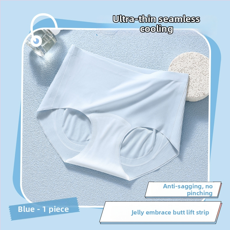 Ženske gaćice Ice Silk Ultra-tanke Jelly, bezšivne, niski struk, trokutasti kroj za podizanje bokova, bez pritiska u preponama