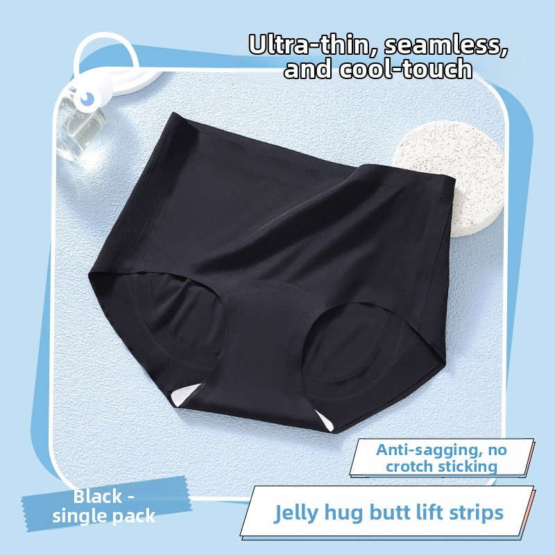 Ženske gaćice Ice Silk Ultra-tanke Jelly, bezšivne, niski struk, trokutasti kroj za podizanje bokova, bez pritiska u preponama