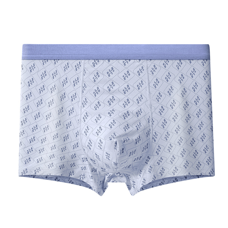Ljetno muško modalno donje rublje, plus veličina, visoki pojas, boxer briefs, lagani materijal