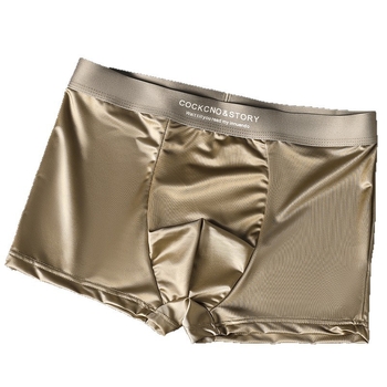 Muške boxerice Ice Silk luksuzne, osvježavajući doživljaj, satenska tekstura, lagane, prozračne, brzo se suše, bezšivne, velika veličina
