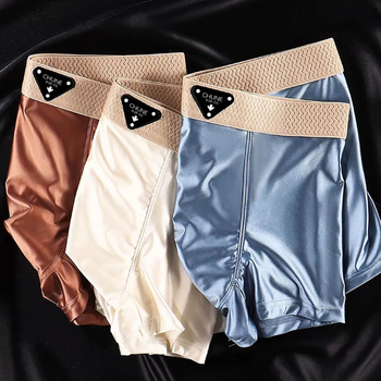 Muške ljetne bokserice od ice silk, luksuznog dizajna, udobne i prozračne, novi model