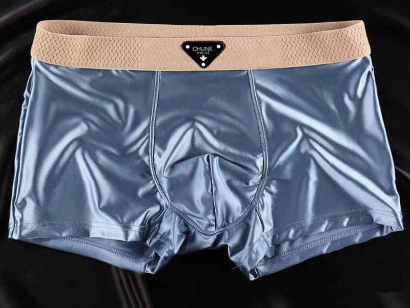 Muške ljetne bokserice od ice silk, luksuznog dizajna, udobne i prozračne, novi model