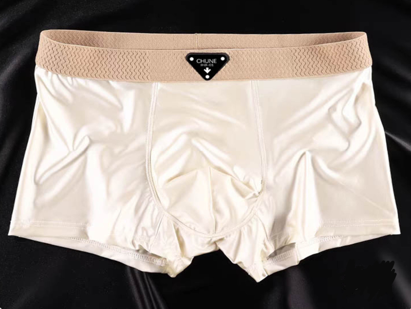 Muške ljetne bokserice od ice silk, luksuznog dizajna, udobne i prozračne, novi model