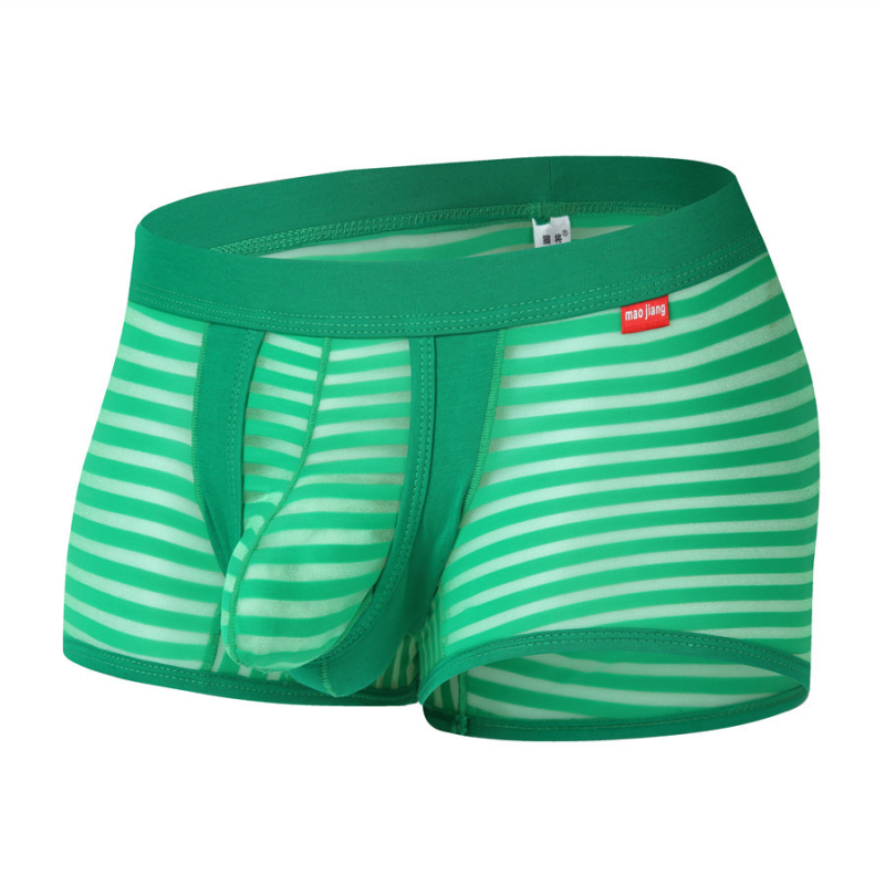 Muške seksi bokserice s prugama od Ice Silk, prozračne, model 2101