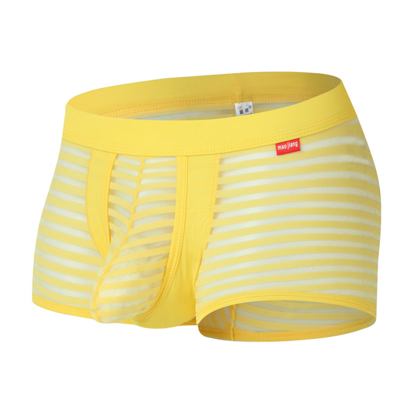 Muške seksi bokserice s prugama od Ice Silk, prozračne, model 2101