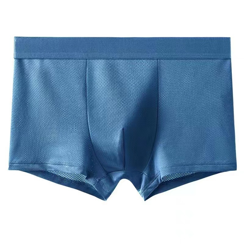 Ljetne muške boxerice od ice silk mreže, prozračne, antibakterijske, lagane i brzo sušeće