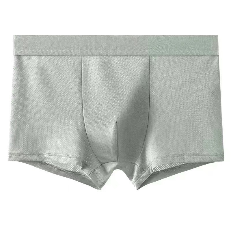 Ljetne muške boxerice od ice silk mreže, prozračne, antibakterijske, lagane i brzo sušeće