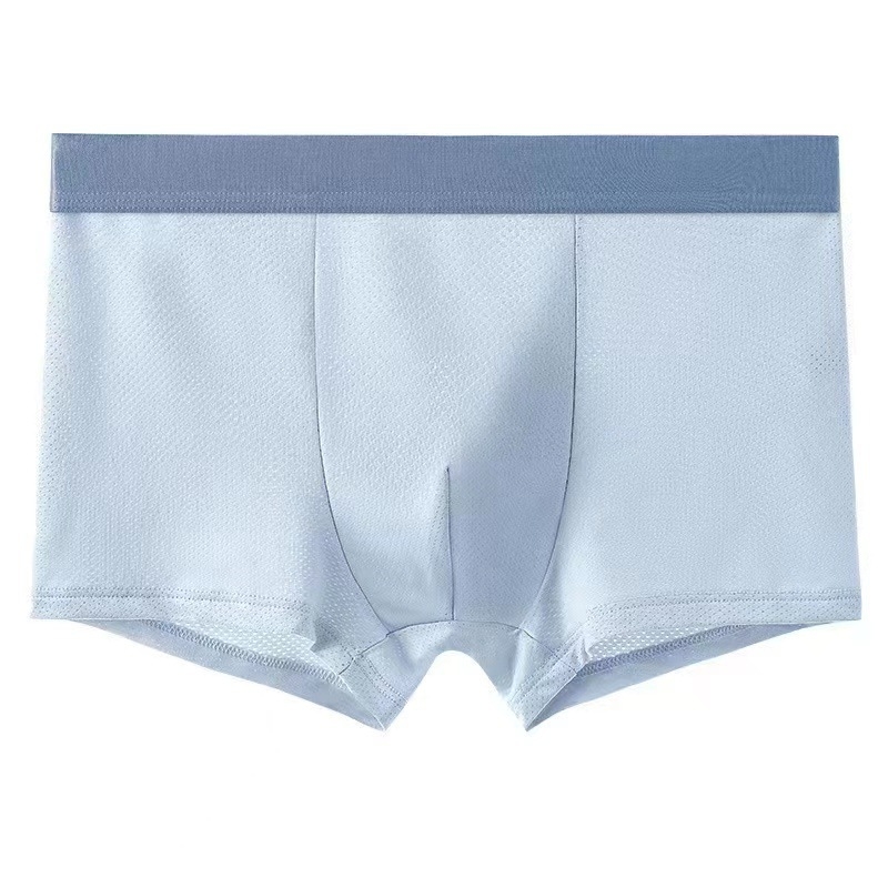 Ljetne muške boxerice od ice silk mreže, prozračne, antibakterijske, lagane i brzo sušeće