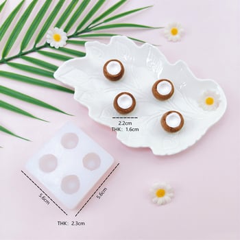 Silikonska kalupa za voće za DIY smolne dekoracije i pečenje torti
