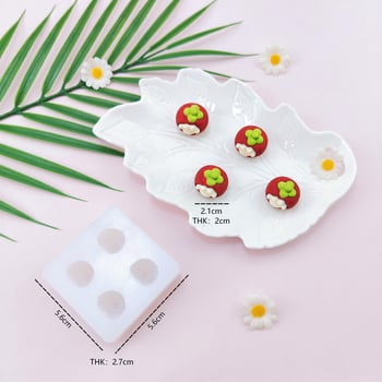 Silikonska kalupa za voće za DIY smolne dekoracije i pečenje torti