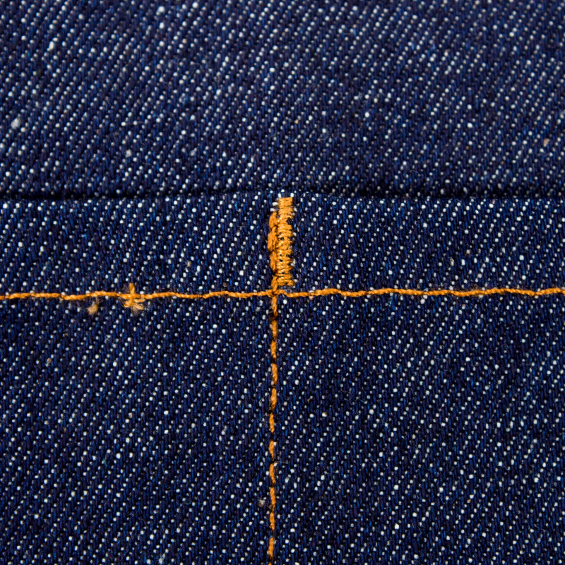 Denim pregača bez rukava za konobare u restoranu, moderan stil, jednobojna, otisak kuhara