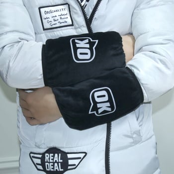 Plišane kratke navlake za ruke za jesen-zimu, unisex, protiv prljavštine