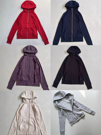 Női kapucnis pulóver fleece-belsővel, teljes cipzárral, karcsú szabás, hosszú ujjú, egyszínű, ősz-téli.