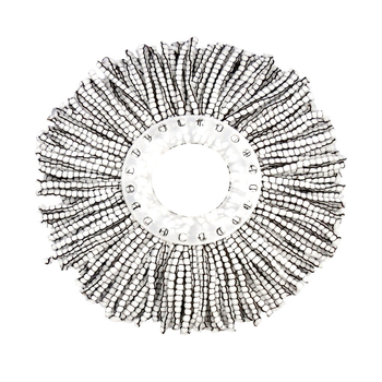Miaojia glava za mop, zamjena, univerzalna 16 cm, sivo-plava bijela, set od 2 komada