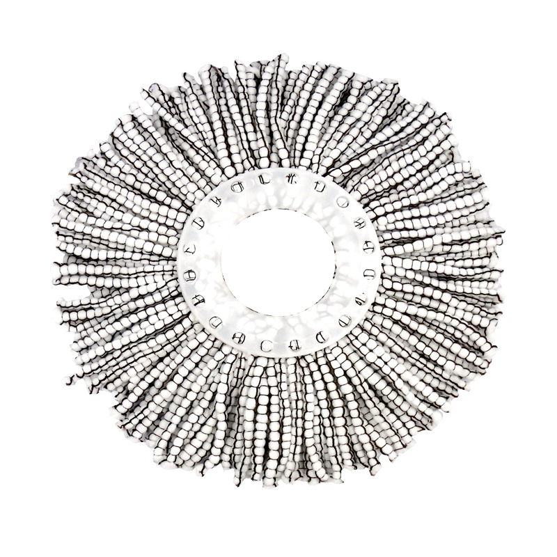 Miaojia glava za mop, zamjena, univerzalna 16 cm, sivo-plava bijela, set od 2 komada