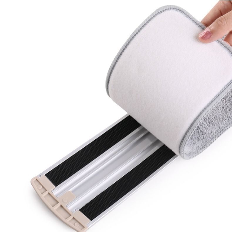 Nadomjesna krpa za plosnati mop od aluminijske legure, čišćenje bez ruku, glava mopa s ljepilnim nastavkom