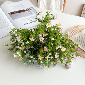 Sedmerokraka gypsophila umjetni cvijet – buket za ukrašavanje dvorane za vjenčanje i dnevnog boravka