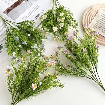 Sedmerokraka gypsophila umjetni cvijet – buket za ukrašavanje dvorane za vjenčanje i dnevnog boravka