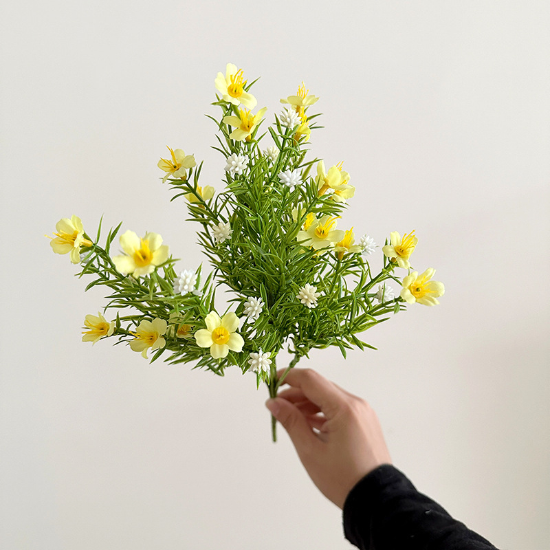 Sedmerokraka gypsophila umjetni cvijet – buket za ukrašavanje dvorane za vjenčanje i dnevnog boravka