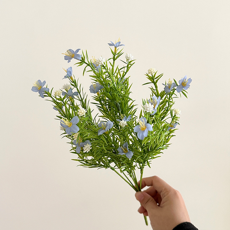 Sedmerokraka gypsophila umjetni cvijet – buket za ukrašavanje dvorane za vjenčanje i dnevnog boravka