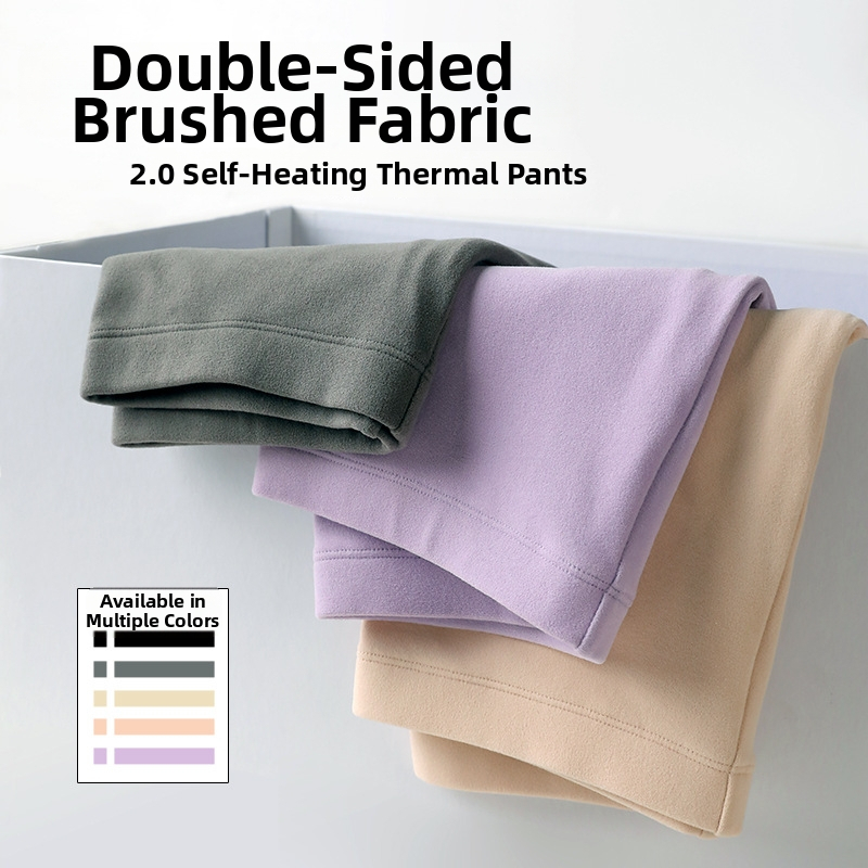 Dámske teplé nohavice s flísovou podšívkou, vysoký pás, cropped strih, De Velvet 280g látka