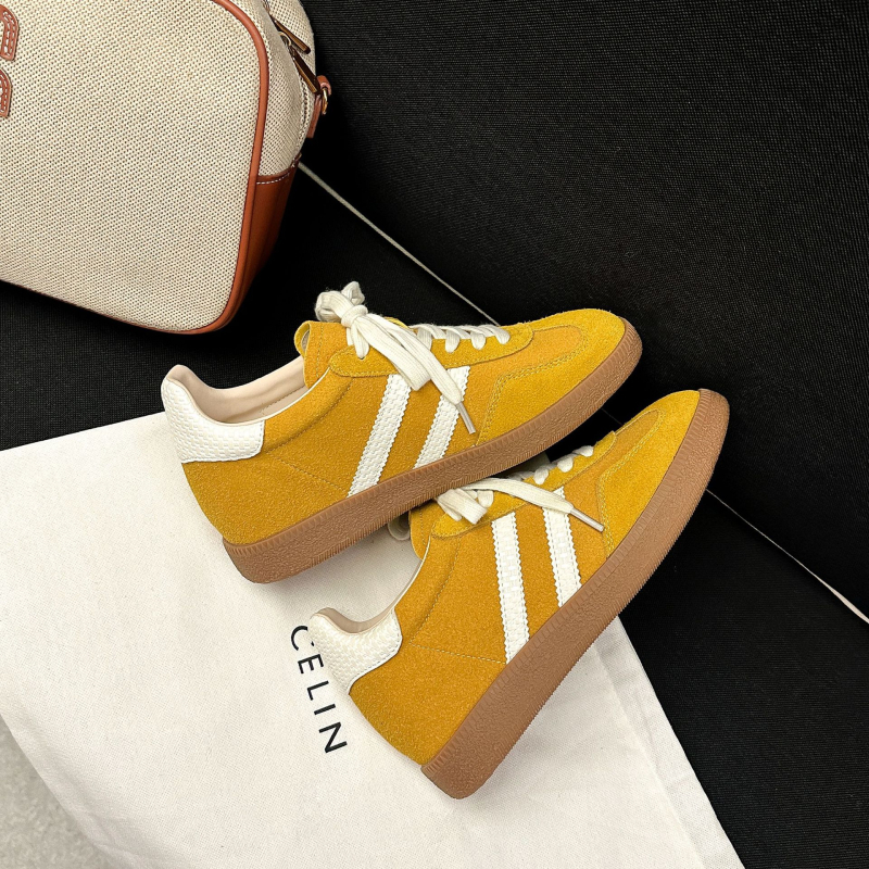 Női bőrből készült magasságot növelő sneakers, 6 cm-es vastag talppal, könnyű sportos mindennapi viselet