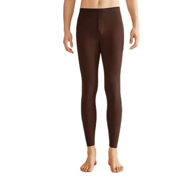 Férfi termál leggings, középmagas derekú, kétoldalas velúr bélés, karcsú szabás, hőszigetelő alapréteg