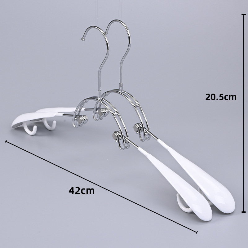 Sklopiva vješalica za odjeću sa širokim ramenima, bez šavova, kućno sušenje, putna vješalica