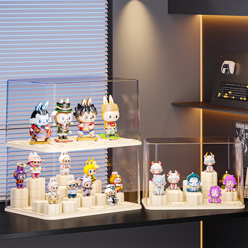 Prilagodljiva kutija za pohranu Blind Box za LEGO figurice — stolni akrilni vitrin s zaštitom od prašine (Bubble Mart izložba)