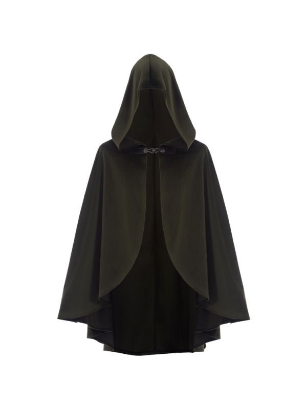 Srednjovjekovni veluru ogrtač s kapuljom za cosplay, konvencije i nastupe