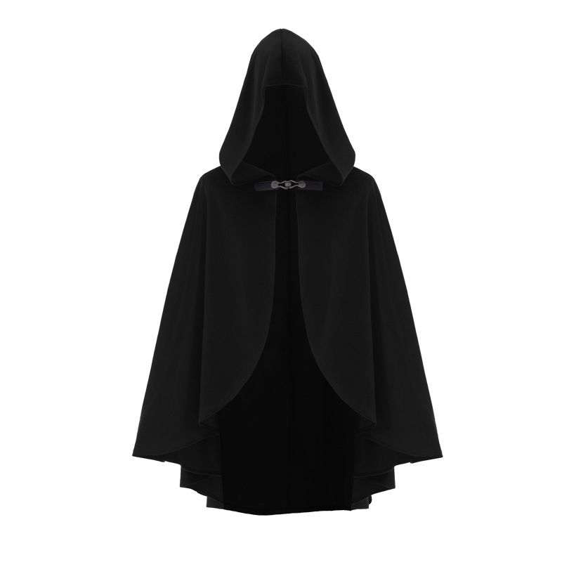 Srednjovjekovni veluru ogrtač s kapuljom za cosplay, konvencije i nastupe
