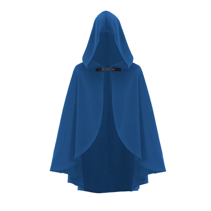 Srednjovjekovni veluru ogrtač s kapuljom za cosplay, konvencije i nastupe